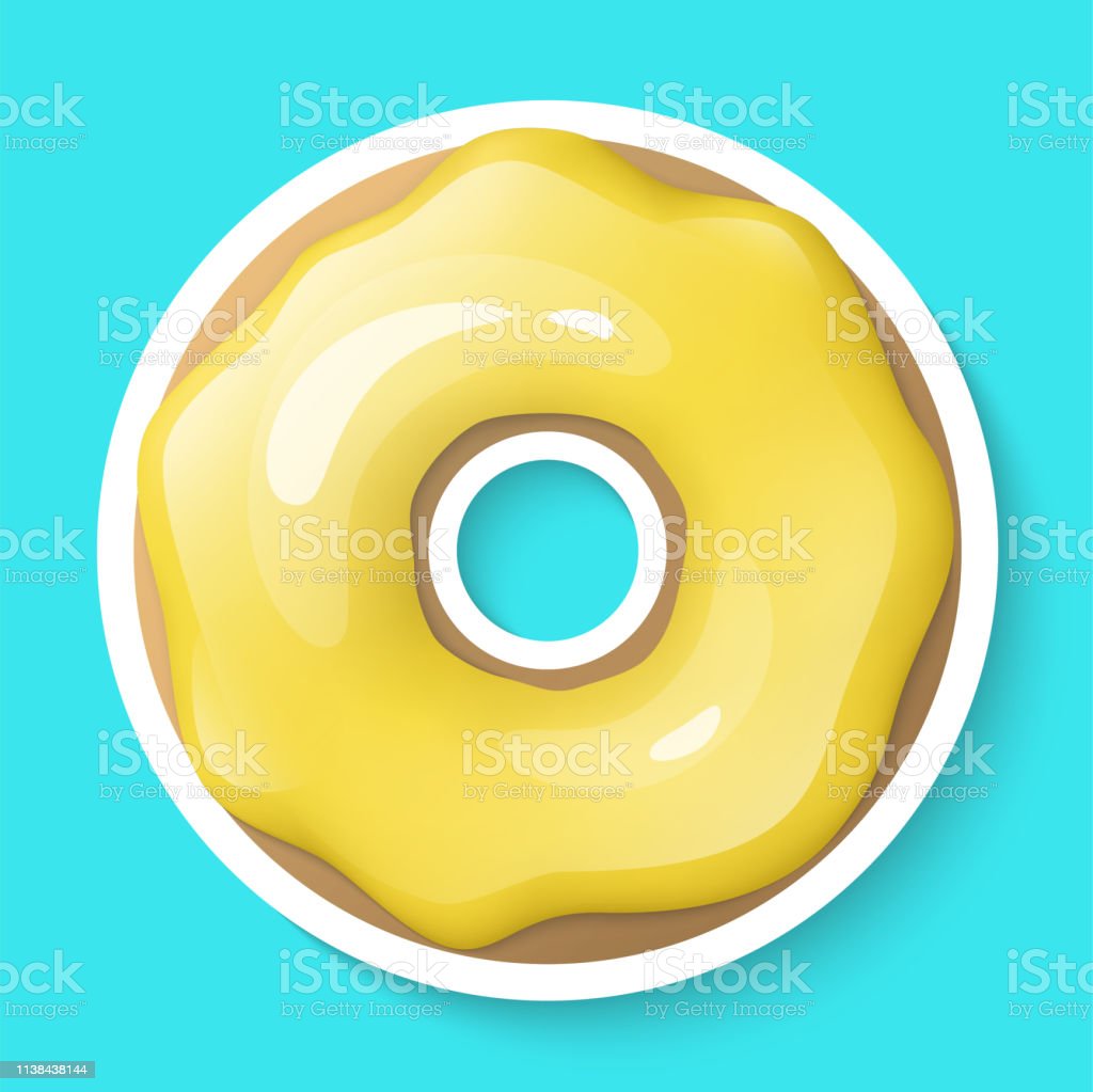 Detail Stiker Donat Lucu Nomer 31
