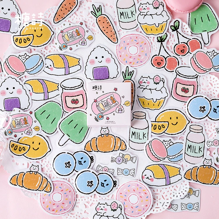 Detail Stiker Donat Lucu Nomer 35