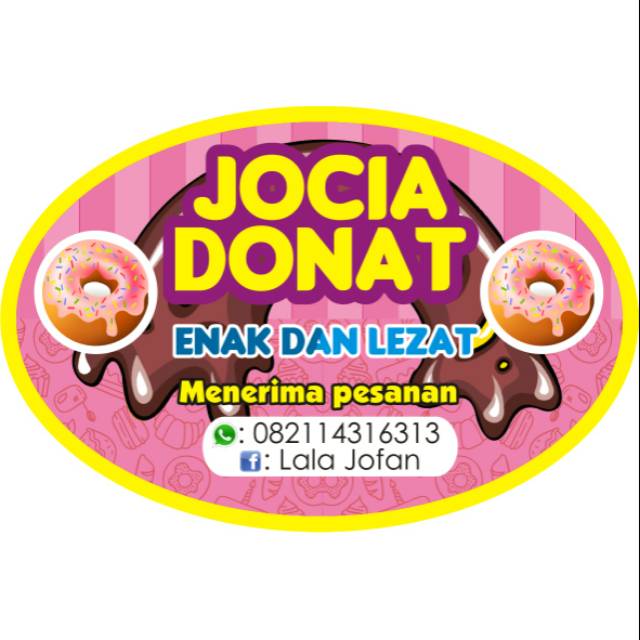 Detail Stiker Donat Lucu Nomer 42