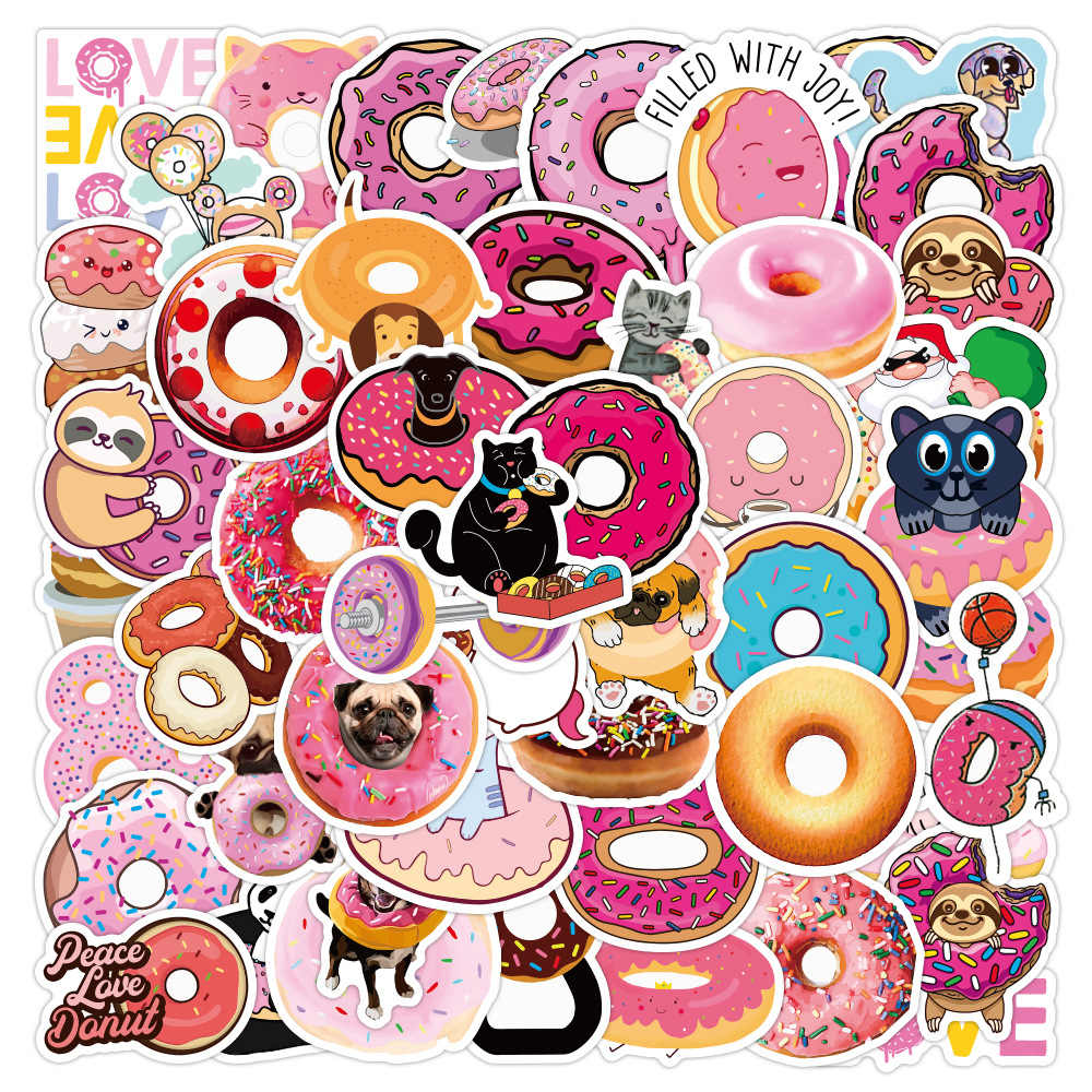 Detail Stiker Donat Lucu Nomer 46