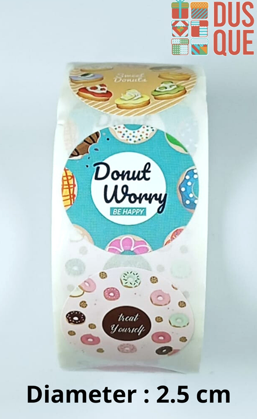 Detail Stiker Donat Lucu Nomer 47