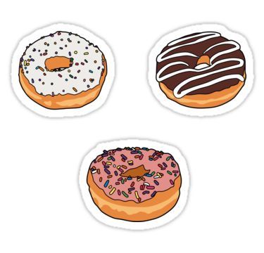 Detail Stiker Donat Lucu Nomer 51