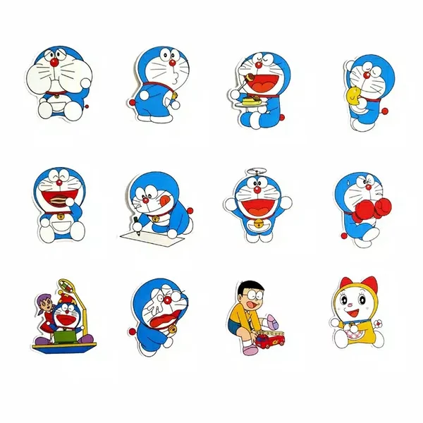 Detail Stiker Doraemon Nomer 26
