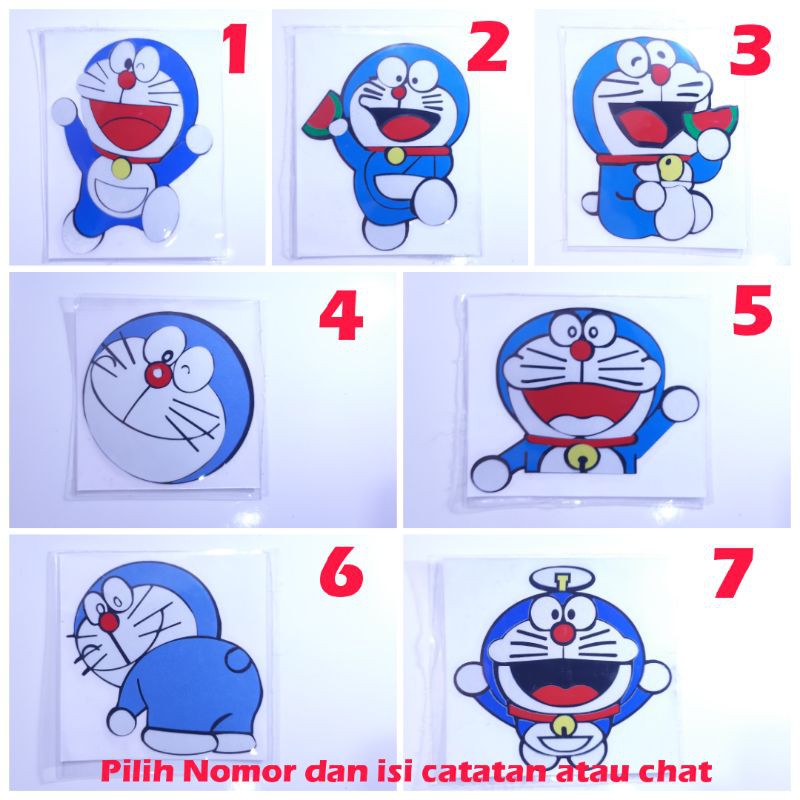 Detail Stiker Doraemon Nomer 45