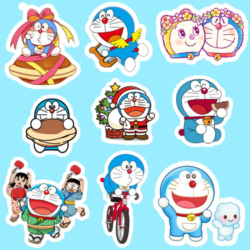 Detail Stiker Doraemon Nomer 47