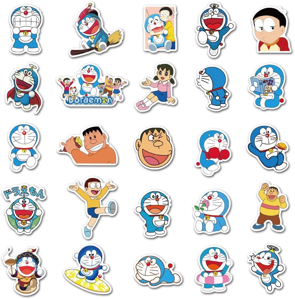 Detail Stiker Doraemon Nomer 53