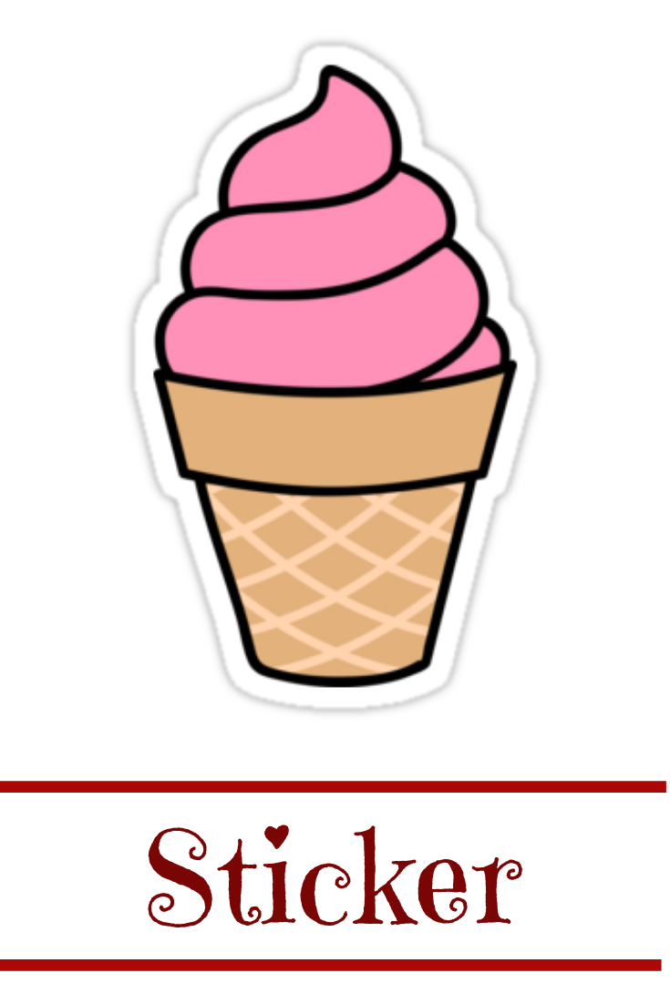 Detail Stiker Es Krim Nomer 4