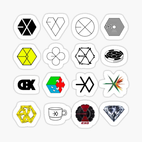 Detail Stiker Exo Nomer 22