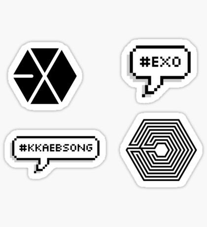 Detail Stiker Exo Nomer 31