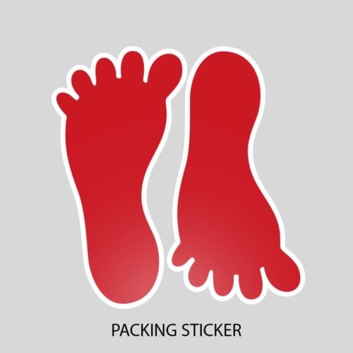 Detail Stiker Gambar Kaki Nomer 21