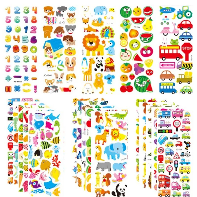 Detail Stiker Gambar Kids Cartoon Nomer 49