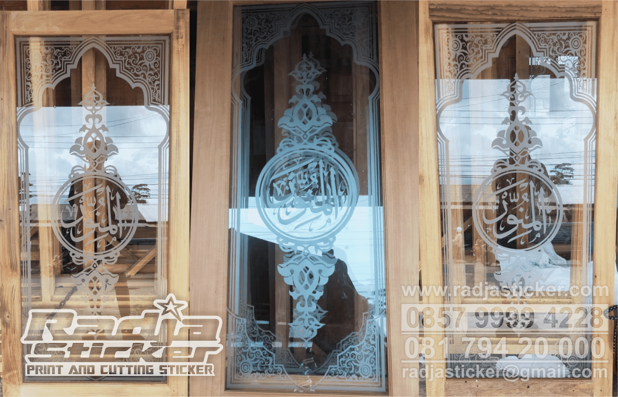 Detail Stiker Gambar Masjid Nomer 30