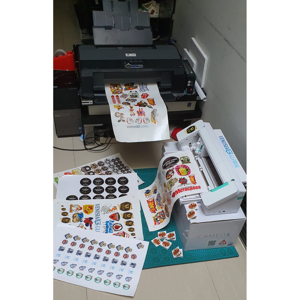 Detail Stiker Gambar Mesin Nomer 6