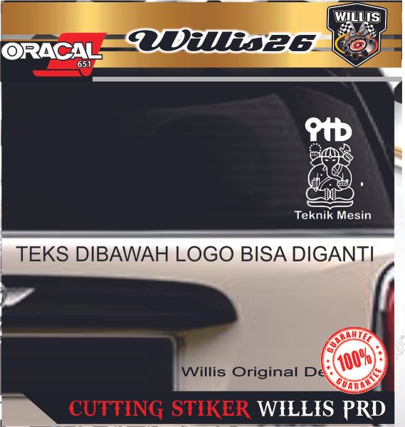 Detail Stiker Gambar Mesin Nomer 54