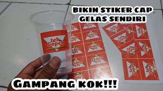 Detail Stiker Gelas Nomer 29