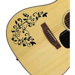 Detail Stiker Gitar Akustik Full Body Nomer 17