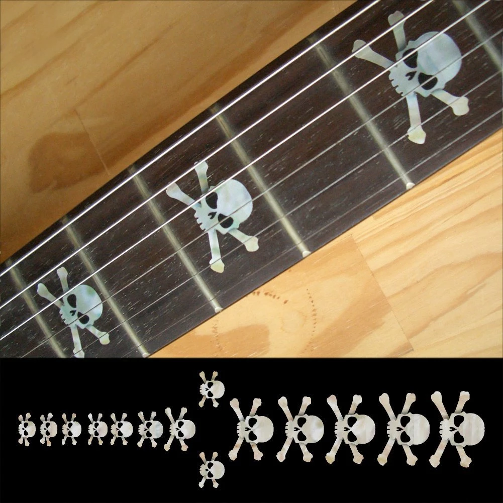 Detail Stiker Gitar Keren Nomer 40