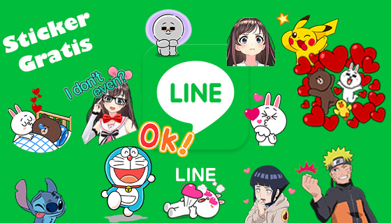 Detail Stiker Gratis Line Nomer 25