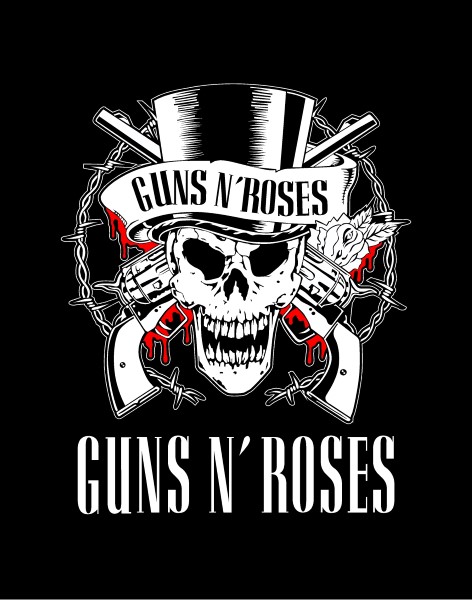 Stiker Guns N Roses - KibrisPDR