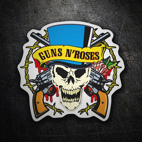 Detail Stiker Guns N Roses Nomer 24