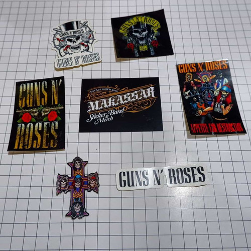 Detail Stiker Guns N Roses Nomer 33