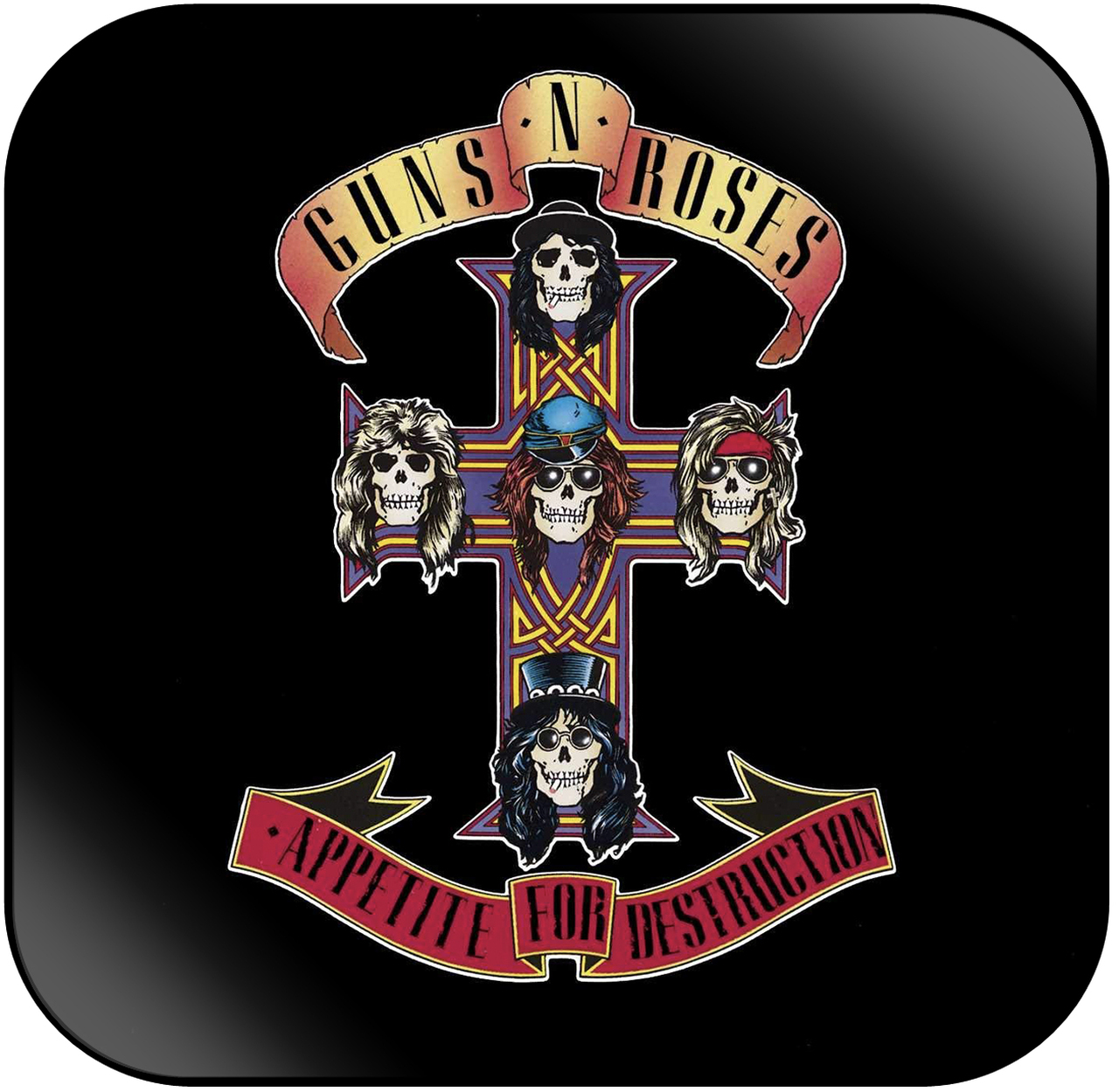 Detail Stiker Guns N Roses Nomer 47