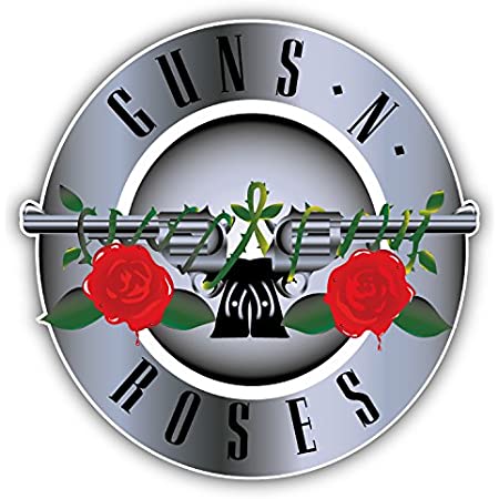 Detail Stiker Guns N Roses Nomer 6