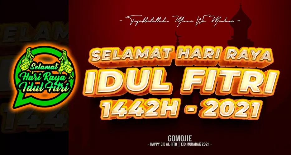 Detail Stiker Hari Raya Nomer 29