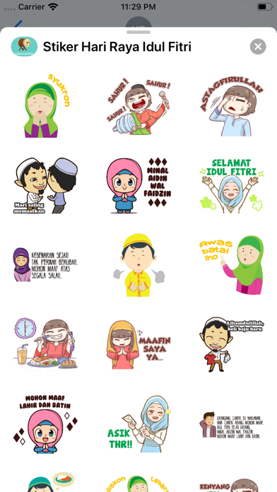 Detail Stiker Hari Raya Nomer 42