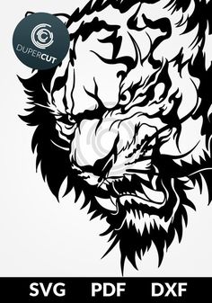 Detail Stiker Harimau Ganas Nomer 40