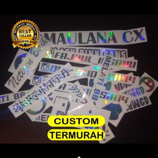 Detail Stiker Hologram Nomer 21