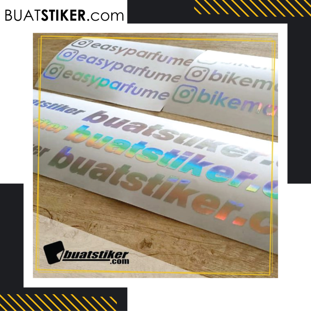 Detail Stiker Hologram Nomer 30