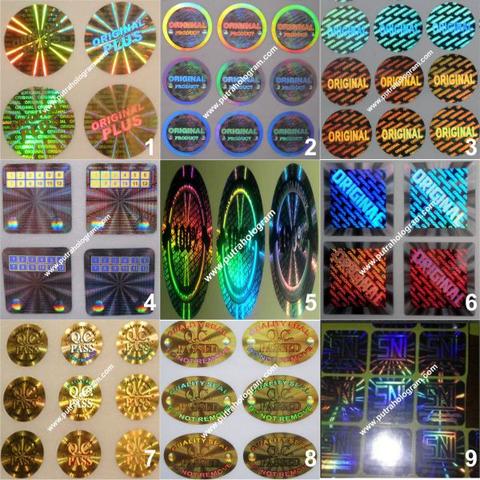 Detail Stiker Hologram Murah Nomer 15