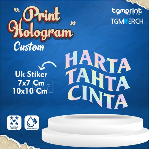 Detail Stiker Hologram Murah Nomer 25