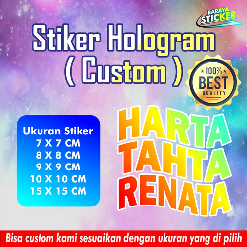 Detail Stiker Hologram Murah Nomer 43