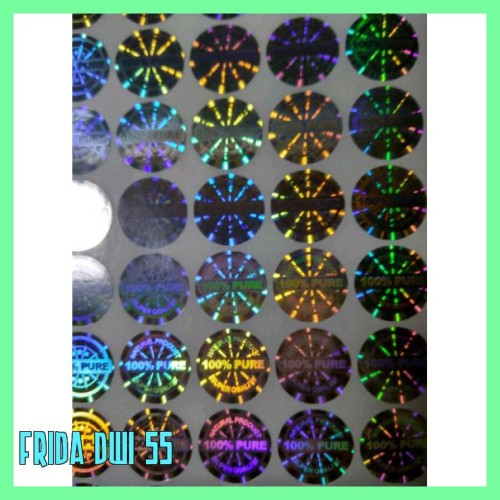 Detail Stiker Hologram Murah Nomer 45