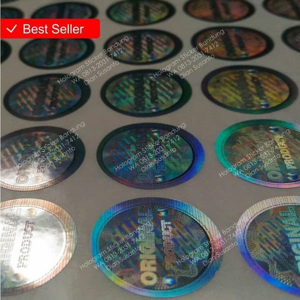 Detail Stiker Hologram Murah Nomer 55