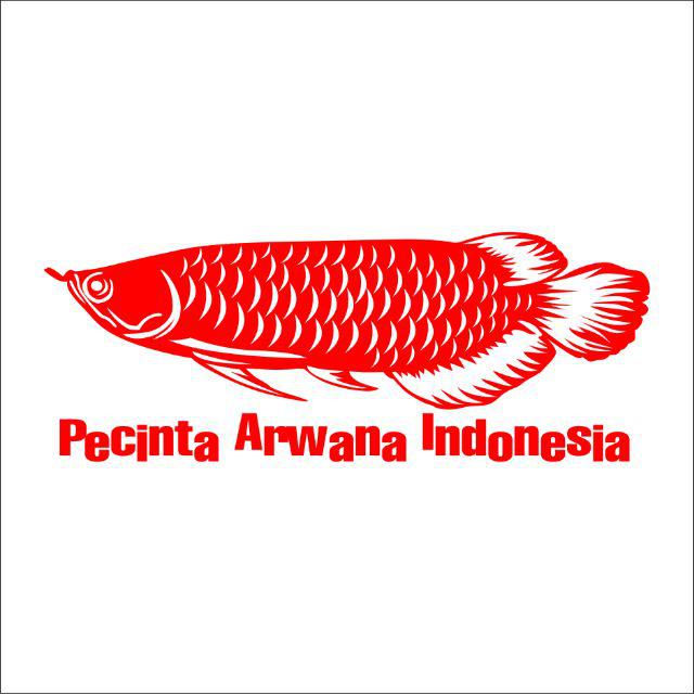 Detail Stiker Ikan Arwana Nomer 3