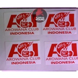 Detail Stiker Ikan Arwana Nomer 26