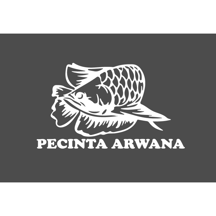 Detail Stiker Ikan Arwana Nomer 32