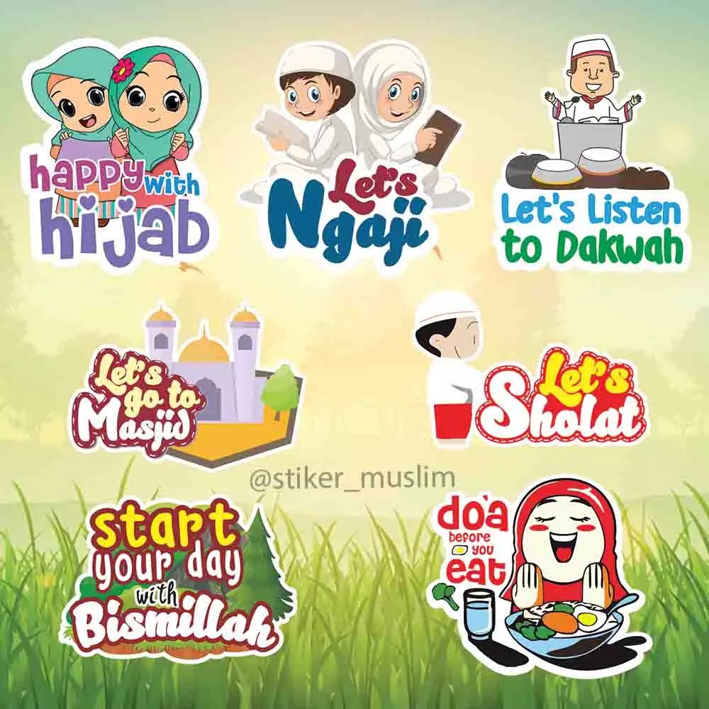 Detail Stiker Islami Keren Nomer 5