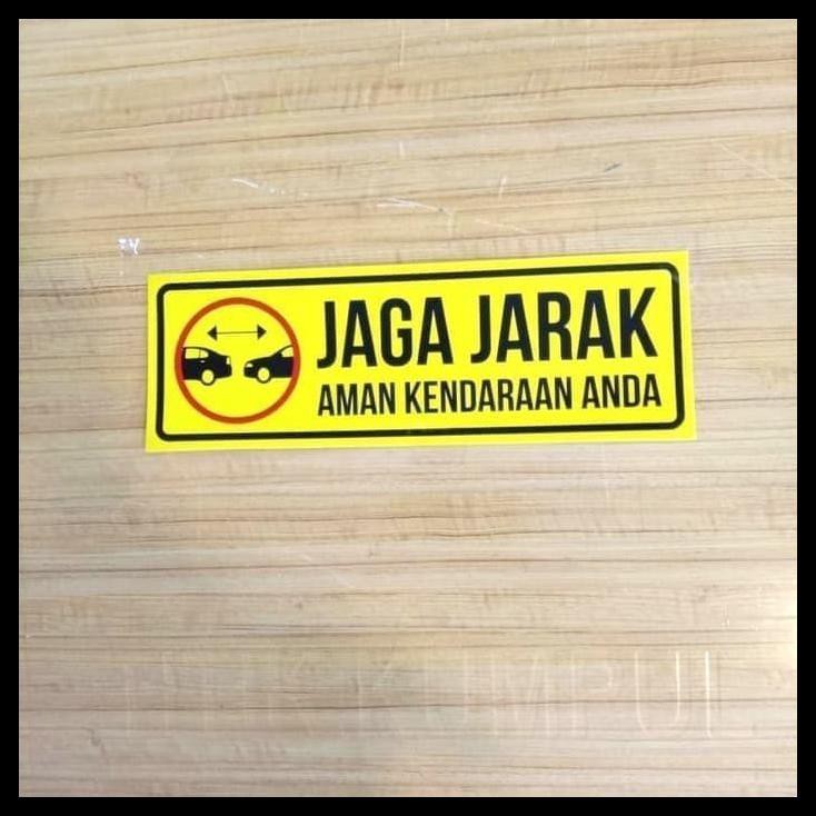 Detail Stiker Jaga Jarak Aman Nomer 22