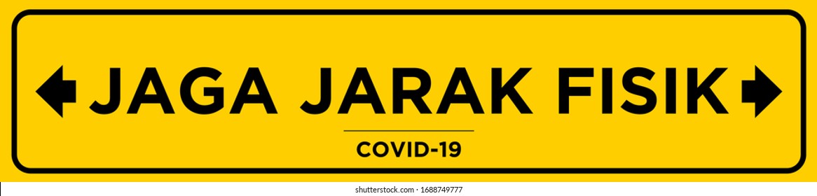 Detail Stiker Jaga Jarak Aman Nomer 37