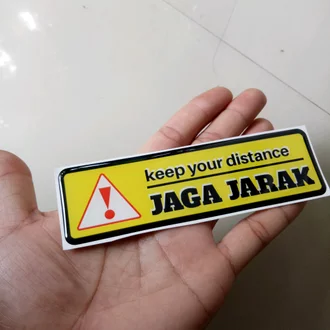 Detail Stiker Jaga Jarak Aman Nomer 47