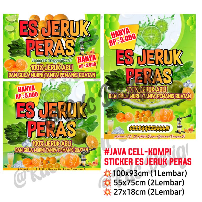 Detail Stiker Jeruk Peras Nomer 41