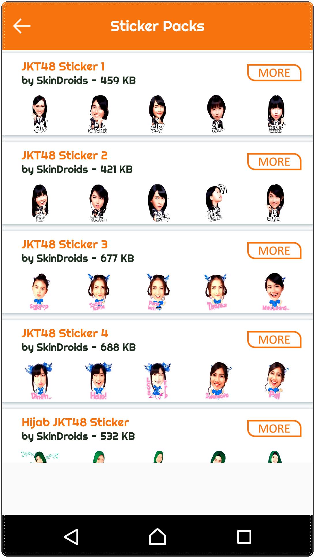 Detail Stiker Jkt48 Nomer 41