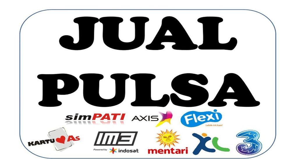 Detail Stiker Jual Pulsa Nomer 26