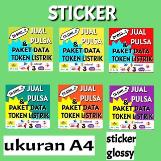 Detail Stiker Jual Pulsa Nomer 46