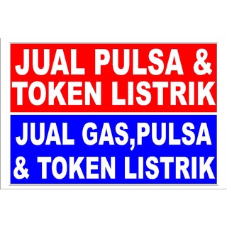 Detail Stiker Jual Pulsa Nomer 55