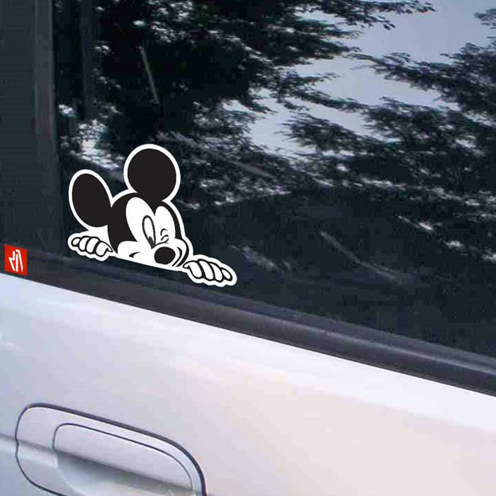 Detail Stiker Kaca Belakang Mobil Lucu Nomer 36